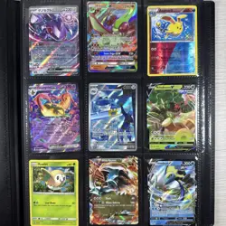 100+ Pokemon Card Lot Modern and Vintage Binder Collection (Binder Included) - Image 3