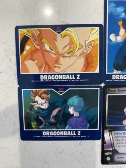 Lot (6) Cards Dragon Ball Z Hero Collection Holo Prism 398 + Saiyan Goku's BK6 - Image 2