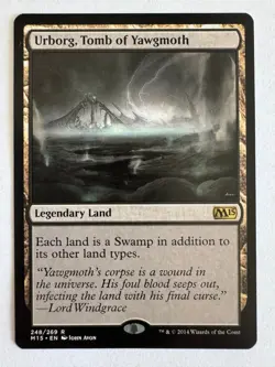 1x Urborg, Tomb of Yawgmoth - Magic 2015 (M15) - MTG - Image 1