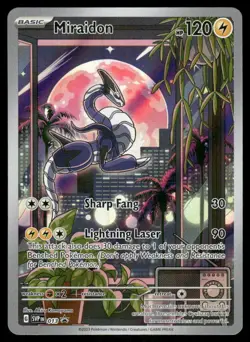 Pokemon Cards Miraidon 013 Scarlet & Violet Promo Holo Promo NM - Image 1