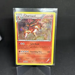 Pokemon TCG Charizard Legendary Treasures Cosmos Holo Rare Card 19/113 - Image 1