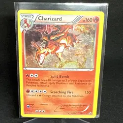 Pokemon TCG Charizard Legendary Treasures Cosmos Holo Rare Card 19/113 - Image 2