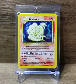 Pokemon - Ninetales Holo - 12/102 - Base Set - Rare Card - NM- WOTC Card - Image 1