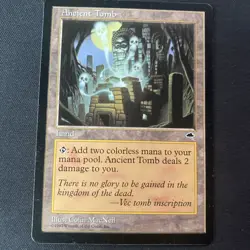 magic the gathering**TEMPESTS ANCIENT TOMB** - Image 1