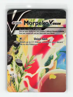 MORPEKO V-UNION SWSH215 PROMO POKEMON TCG NM - Image 1