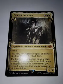 Gandalf the White (Showcase Scrolls) Universes Beyond: the Lord of the Rings:... - Image 1