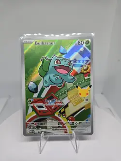 Pokemon TCG Bulbasaur 037 First Partner 2026 Promo Holo English 80HP - Image 2