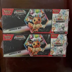 Sam’s Club Pokemon Prismatic Evolutions Surprise Box & Booster Bundle SEALED - Image 1