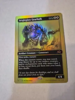 Brightglass Gearhulk (First-Place Foil) Aetherdrift Foil - Image 1