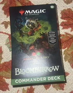 Magic the Gathering MtG Bloomburrow Animated ArmyCommander Deck - Image 1