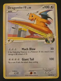2009 Pokemon Platinum Supreme Victors Dragonite #56/147 HP - Image 1