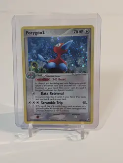 Nintendo Pokemon TCG Porygon2 12/115 Holo Rare EX Unseen Forces “INFINITY SWIRL” - Image 1