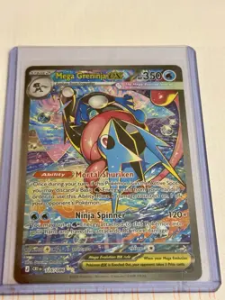 Mega Greninja ex - 116/086 - Chaos Rising - NM/M VERY GRADABLE - Image 1