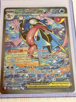 Mega Greninja ex - 116/086 - Chaos Rising - NM/M VERY GRADABLE - Image 2