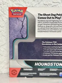 Pokemon TCG Houndstone EX Collection Box New Factory Sealed 4 Packs & Promo - Image 5