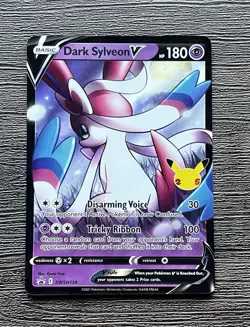 Dark Sylveon v SWSH134 Sword & Shield Black Star Promo NM Pokemon TCG - Image 1