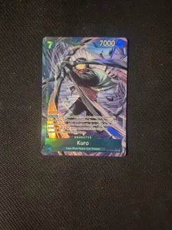 One Piece Kuro OP15-025 Rare Alt Art ENGLISH Adventure On Kami's Island - Image 1
