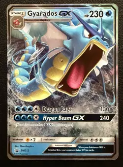 Gyarados GX - SM212 - Black Star Promo - Pokemon Card NM - Image 1