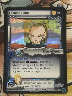 Dragon Ball Z Card Game - Looking Good - GKI Promo P9 - DBZ CCG - - Image 1