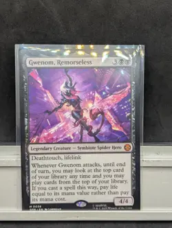 Gwenom, Remorseless X1 NM Marvel's Spider Man MTG - Image 1