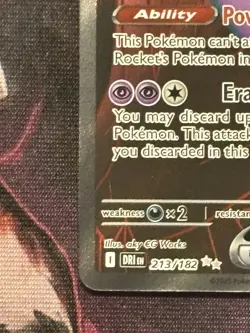 Team Rocket's Mewtwo ex 213/182 SV10: Destined Rivals Ultra Rare Pokemon Card - Image 5