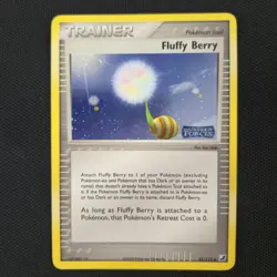 INVERTED ERROR Fluffy Berry 85/115 Unseen Forces Reverse Holo 2005 Pokemon Card - Image 3