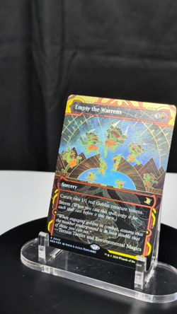 MTG Empty the Warrens FOIL NM Secrets of Strixhaven Mystical Archive #0043 Red - Image 2