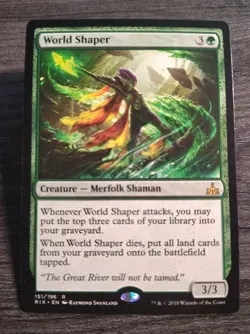 MTG World Shaper - Rivals of Ixalan NM - Image 1