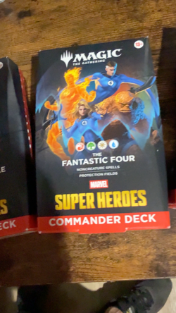 Magic 2026 Marvel Super Heroes Commander Decks Set of 4 SEALED DECKS ** NEW ** - Image 2
