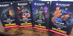 Magic 2026 Marvel Super Heroes Commander Decks Set of 4 SEALED DECKS ** NEW ** - Image 5