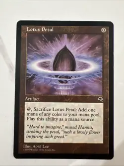 Lotus Petal - (LP) Tempest - 1997 - MTG - Image 1