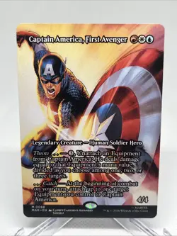 Captain America, First Avenger (Borderless) Regular - Image 1