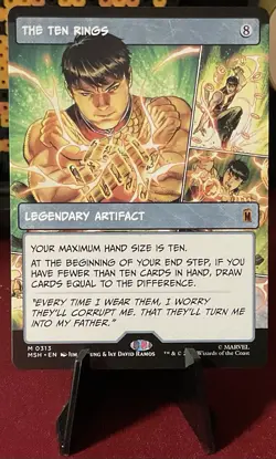 MTG - The Ten Rings - 0313 - M - MSH - BORDERLESS - Image 1