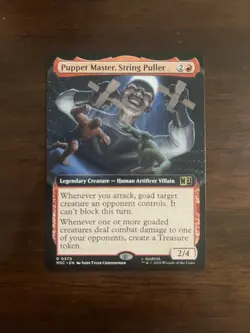 PUPPET MASTER, STRING PULLER (EXTENDED ART) 370 COMMANDER: MARVEL SUPER HEROES - Image 1