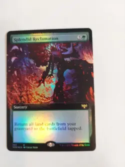 Splendid Reclamation (Extended Art) Innistrad: Crimson Vow Foil - Image 1