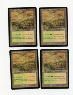 4x Sungrass Prairie Odyssey 2 NM- 2 LP MTG Magic the Gathering #1 - Image 1