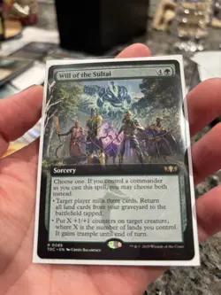 Will of the Sultai (Extended Art)MTG Tarkir: Dragonstorm IN HAND SHIPS NOW* 🔥 - Image 1