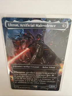 Ultron, Artificial Malevolence Borderless Marvel Super Heroes Regular Mtg Nmt! - Image 5
