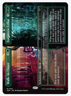 Walk-In Closet Forgotten Cellar (Borderless) Duskmourn: House of Horror Foil - Image 1