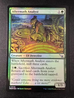 MTG Aftermath Analyst U 0148 Foil Uncommon MKM Murders at Karlov Manor NM - Image 1