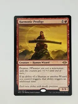 Magic the Gathering Harmonic Prodigy Modern Horizons 2 MTG Free Shipping! MJ - Image 1