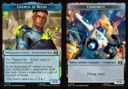 Council of Reeds \ Construct Token - #8/14 - Marvel Super Heroes - NM MTG - Image 1