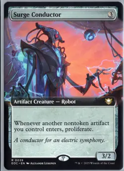 Surge Conductor (Extended Art) Commander: Edge of Eternities #39 - Image 1