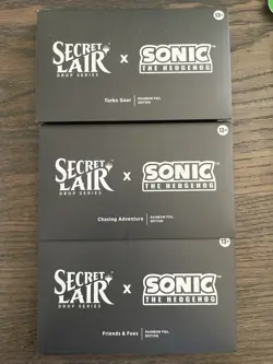 MTG X Sonic The Hedgehog Secret Lair Super Sonic Bundle (Foil) - On Hand - Image 1
