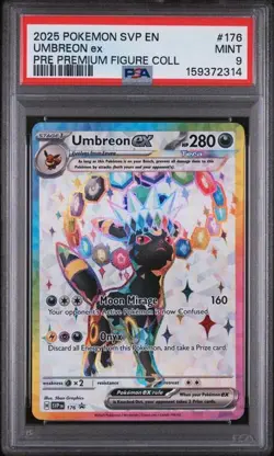 Pokemon PSA 9 Umbreon ex - 176 SV: Scarlet & Violet Promo Cards SVP 176 - Image 1