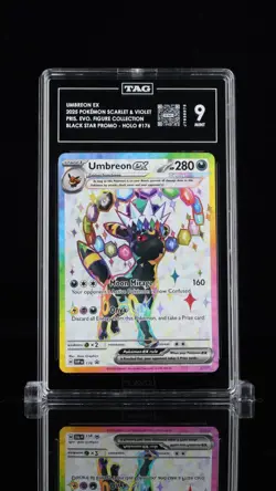 Umbreon ex SVP176 Sv: Scarlet & Violet Promo Cards Holo TAG 9 - Image 1