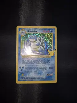 Pokemon TCG Blastoise Base Set 2/102 Holo Rare 1999 English Stage 2 HP 100 - Image 2