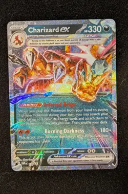 Charizard ex 196 Promo SV: Scarlet & Violet Promo Cards + Charmander/Charmeleon - Image 1