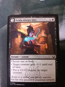 Azula Always Lies 84 Common Avatar: The Last Airbender Magic: The Gathering NM - Image 1