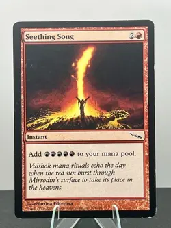 Seething Song #104 - Regular - Mirrodin - Magic: the Gathering - LP - A8 - Image 1